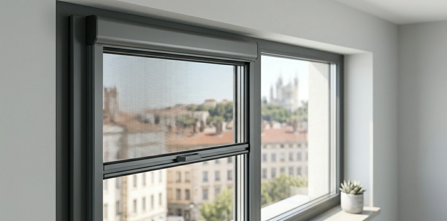 Moustiquaire enroulable appartement Lyon